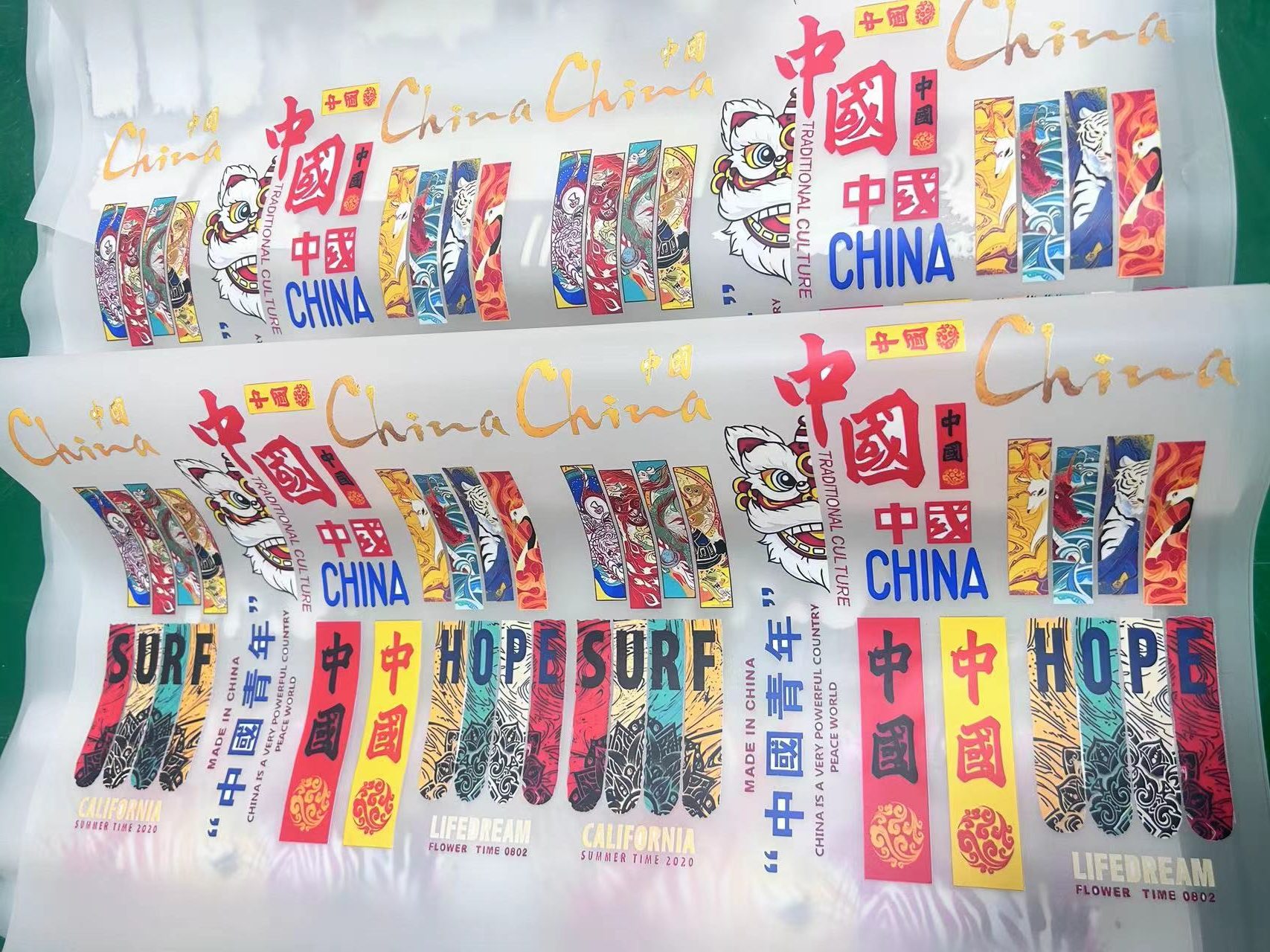 Matte dtf pet transfer film